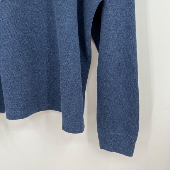 Vintage Polo Ralph Lauren Blue Quarter Zip Sweater men's size Extra Large Blue - Picture 5 of 10